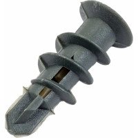 Дюбель INTERFIX DRIVA пластик, для гипсокартона, 14x32 100 шт. 21077