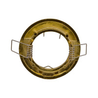 Встраиваемый спот POWERLIGHT 1хGU5,3x50W золото, алюм.литье 6149/1-4SGD