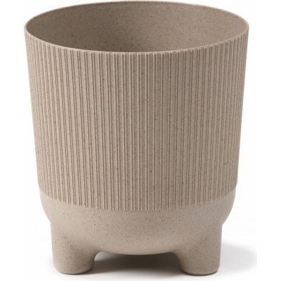LAMELA Sp.z o.222 Кашпо на ножках ARIA eco coffee jumper d14 h15см кофе latte 066193