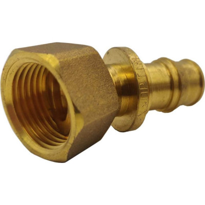 BYR PEX Соединитель прямой Оптима, с накидной гайкой 1/2' x 16 (1.8) 5200