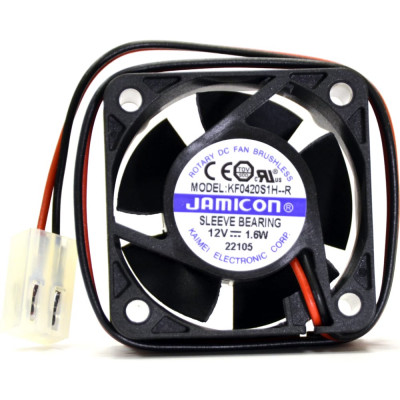 JAMICON вентилятор KF0420S1H 40х40х20 12В с разъемом 2 конт.MOLEX 5239-2(PHU-2) С00034870