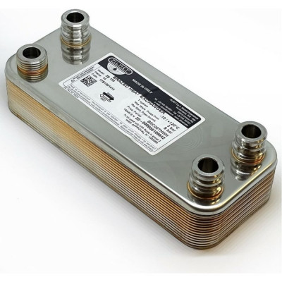Zilmet Паяный теплообменник ZВ190 - 20P, (Италия) 17B1902015