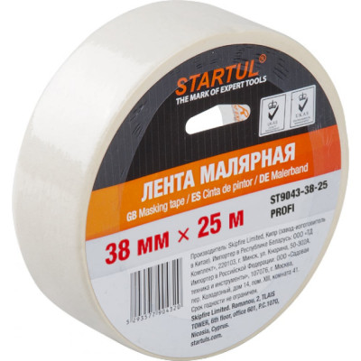 Малярная лента STARTUL Profi ST9043-38-25