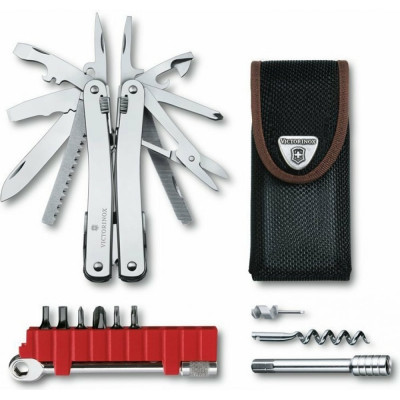 Victorinox Мультитул SwissTool Spirit X Plus Ratchet 105 мм 36 функций в нейлоновом чехле 3.0236.N