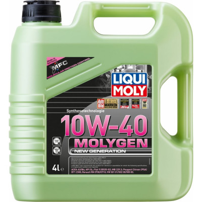 LIQUI MOLY НС-синт. мот.масло Molygen New Generation 10W-40 (4л) 8538