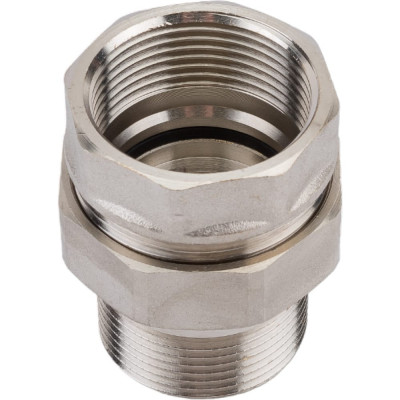 Прямой латунный никелированный соединитель STI D270-05004