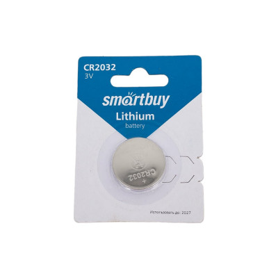 Smartbuy Элемент питания литиевый CR2032 SBBL-2032-1B