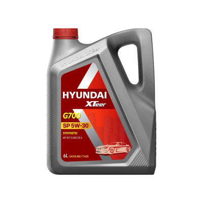 HYUNDAI XTeer Gasoline G700 5W30 SР, 6 л, Моторное масло синтетическое 1061135