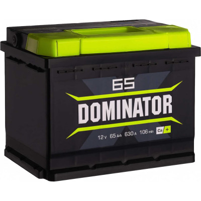 DOMINATOR Аккумулятор 6 СТ 65 Ач 0 LR, 630 А ССА, 565108060