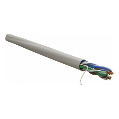 WRline КабельUTP 4PR PREMIUM 24 AWG CAT5e 305м ВНУТРЕННИЙ СЕРЫЙ 505756