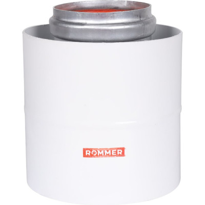 ROMMER Rca-6010-210100 начальный участок  вертикальный коакс. 60/100  хомут в комплекте + втулка d60 l-50 RG0091CSP6L0IV