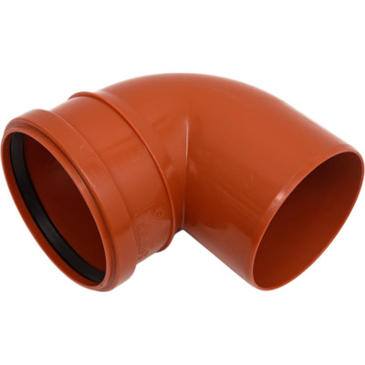КОНТУР PP Отвод кан. D110x90 ОРАНЖ 078400110500