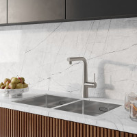 IDDIS Смеситель для кухни с фильтром и выдвижным изливом, сатин, pure, , PURBNPFi05