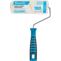 Валик MATRIX "Гирпаинт" с двухкомпонентной ручкой, 180 мм, ворс 12 мм, D 48 мм, полиакрил 80659