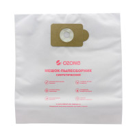 Мешок-пылесборник clean pro синтетический 5 шт. (до 10 л) OZONE CP-220/5