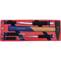 Набор ударно-режущего инструмента (ложемент, 6 предметов) МАСТАК 5-9006