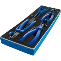 Набор плоскогубцев и бокорезов, ложемент, 4шт KING TONY 9-40104GPV