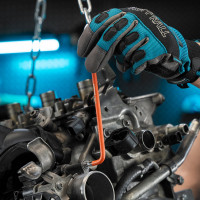 Набор экстрадлинных имбусовых ключей с магнитом GROSS TORX-TT T10-T50, S2, хром/краска, 9 шт. 16402