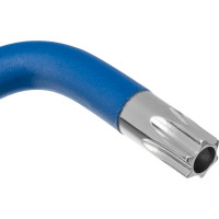 Набор экстрадлинных имбусовых ключей с магнитом GROSS TORX-TT T10-T50, S2, хром/краска, 9 шт. 16402