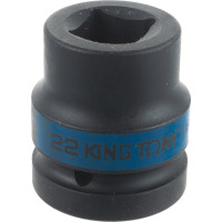 Головка торцевая ударная четырехгранная (22 мм; 1"; футорочная) KING TONY 851422M