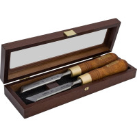 Набор из 2 косых стамесок NAREX WOOD LINE PLUS 20 мм 851670