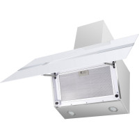 Кухонная вытяжка MAUNFELD Mersey 90 белый\вставка сатин