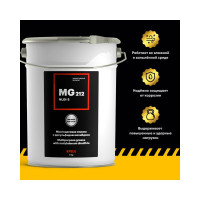 Универсальная литиевая пластичная смазка с дисульфидом молибдена и противозадирными присадками MG-212, ведро 5 кг EFELE 91402 0091402
