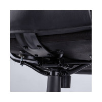 Кресло руководителя Helmi HL-ES01 Extra Strong повышенной прочности, экокожа черная, до 200 кг 274820