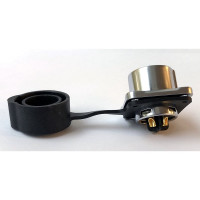 4-полюсный водостойкий разъём TTAF Elektronik IP67 в панель 500V 20A TT20-04F-PE-01-001