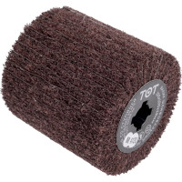 Валик шлифовальный (100х100х19 мм; AM120 MEDIUM+P120) TOTFLEX 4631159668788