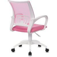 Компьютерное кресло Бюрократ CH-W695NLT розовый крестовина пластик белый CH-W695NLT/PK/TW-13A