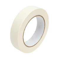 Клейкая малярная лента ООО Комус 25 мм х 50 м, крепированная 767970