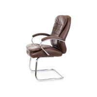 Кресло Everprof Valencia CF экокожа коричневый EP-valencia CF PU brown