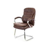 Кресло Everprof Valencia CF экокожа коричневый EP-valencia CF PU brown