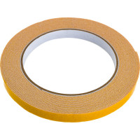 Клейкая лента PALITRA TECHNOLOGY 10 мм, рулон 5 м , белая 50405-H10-R5-W