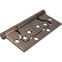 Накладная петля без врезки Стандарт 2BB AB (100х75х2.5 мм; бронза; 1 шт) 7104