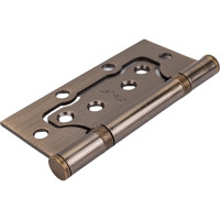 Накладная петля без врезки Стандарт 2BB AB (100х75х2.5 мм; бронза; 1 шт) 7104