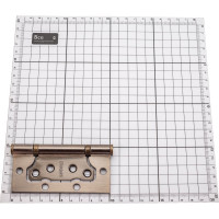 Накладная петля без врезки Стандарт 2BB AB (100х75х2.5 мм; бронза; 1 шт) 7104