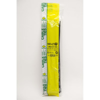 Стяжки SapiSelco УФ-стойкие, самозатухающие, черного цвета, 4.5x280 мм, полиамид 6.6, уп. 100 шт. SEL.UVV2.425