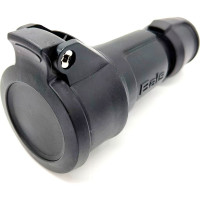 Кабельная розетка Schuko Bals 16A, 3p 250V, IP54, черный MULTI-GRIP 1 шт. 7488-b