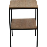 Журнальный столик GreenWeen NORMAN, черный/ЛДСП GW-N-L-B