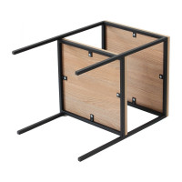 Журнальный столик GreenWeen NORMAN, черный/ЛДСП GW-N-L-B