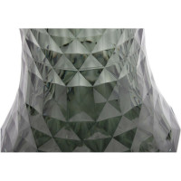 Стул-пуф BRADEX Stone прозрачный серый FR 0055