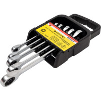 Набор комбинированных ключей Энкор 5 шт, с трещоткой 26350