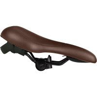 Седло JOY KIE KS-9040 MTB 260х200 мм, 450 гр, коричневое H000017451
