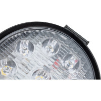 Светодиодная фара KRAFT 9LED 9-60V 27W (круглая) KT 700131