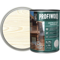 Алкидный антисептик PROFIWOOD (лаковый; тонирующий; атмосферостойкий; белый; 0.7 кг) 67012
