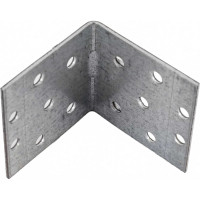 Крепежный равносторонний уголок РемоКолор KUR 2 мм, 50x50x50 мм 710-2055