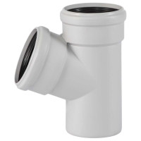Тройник бесшумной канализации Ostendorf Skolan Safe 110х110 мм. 67 градусов, SKEA 335300
