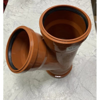 Тройник Ostendorf KGEA 3-х раструбный 110/110x45 Ger 220310